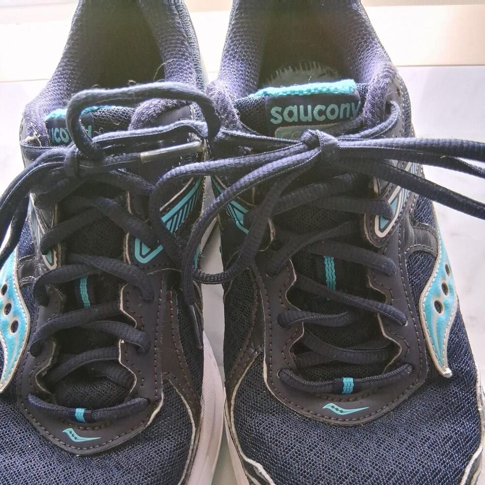 Saucony Women's Blue and Navy Trainers